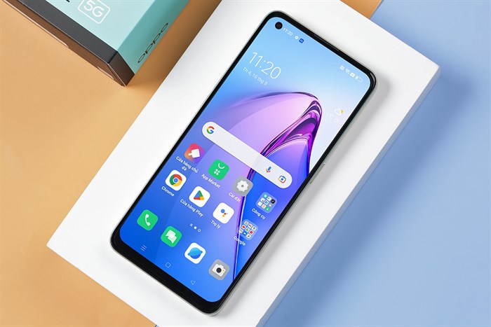 Điện thoại OPPO Reno8 Z 5G Màu Vàng đồng