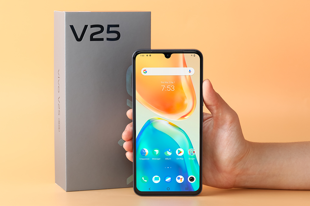 Điện thoại vivo V25 5G Màu Đen