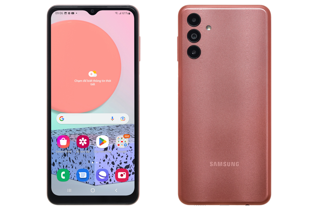 Điện thoại Samsung Galaxy A04s Màu Nâu
