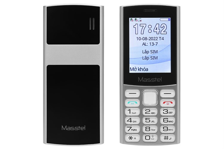 Điện thoại Masstel Lux 20 Màu Bạc