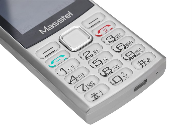 Điện thoại Masstel Lux 20 Màu Bạc