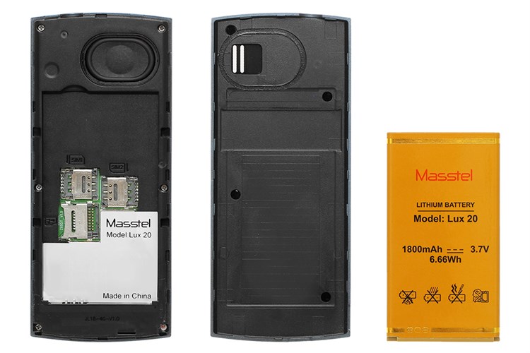 Điện thoại Masstel Lux 20 Màu Xanh Dương