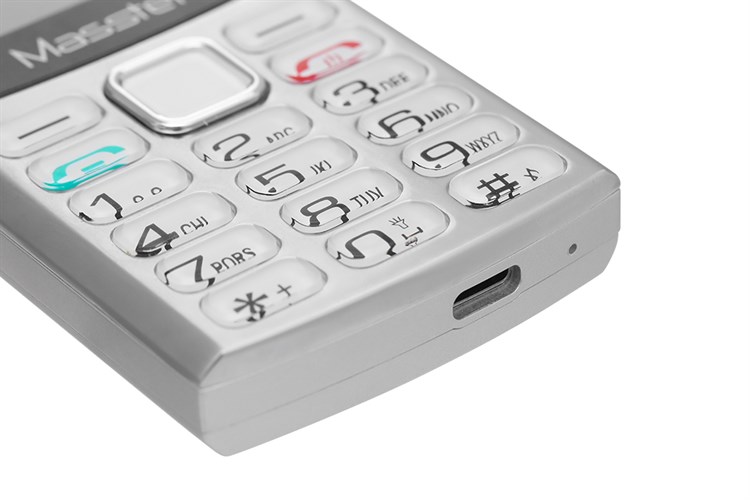 Điện thoại Masstel Lux 20 Màu Bạc