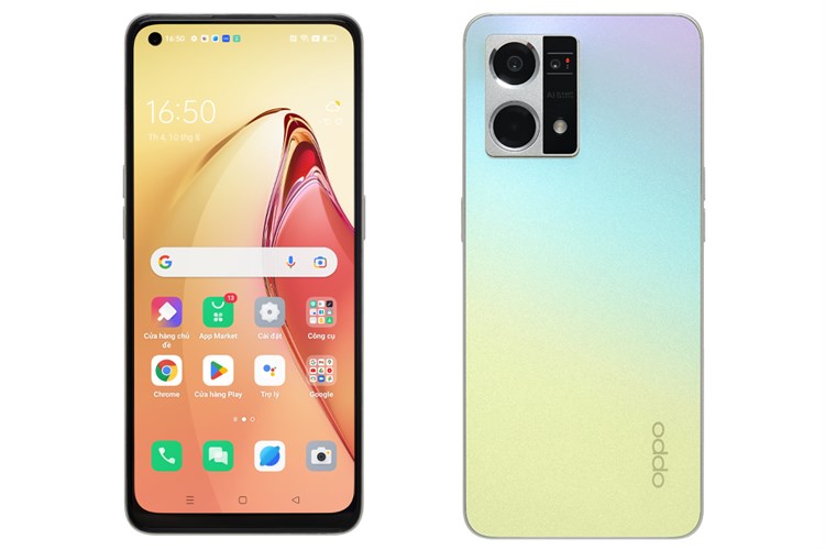 Điện thoại OPPO Reno8 Màu Vàng đồng