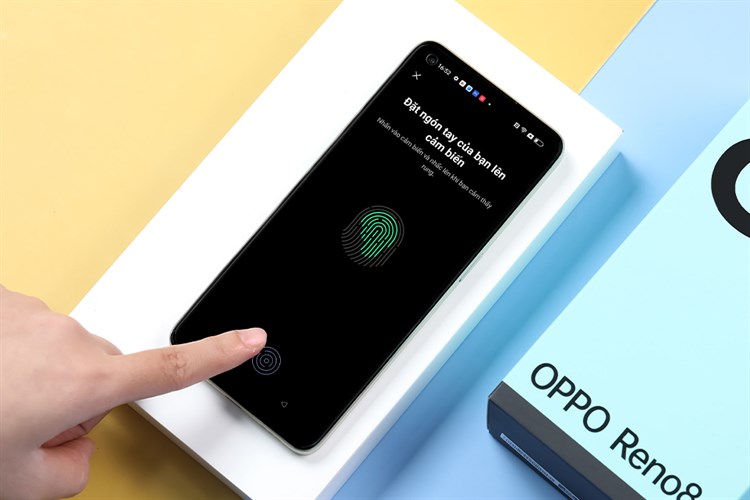 Điện thoại OPPO Reno8 Màu Vàng đồng