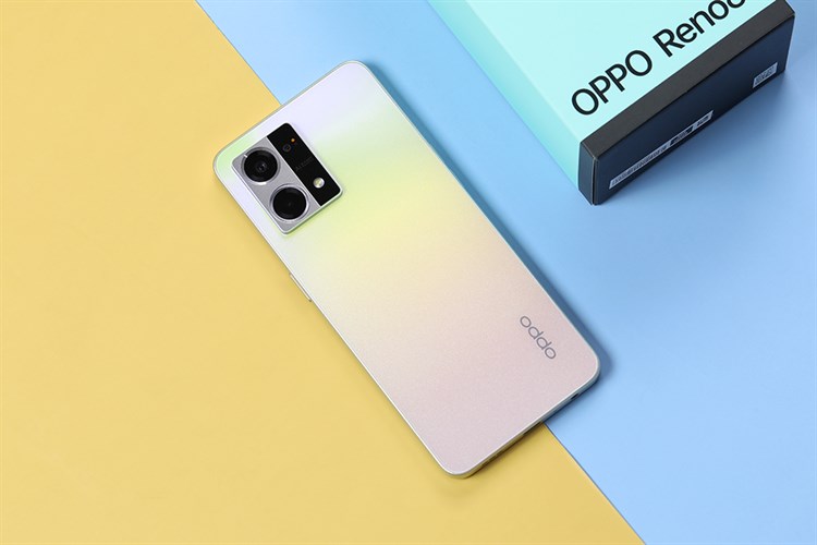 Điện thoại OPPO Reno8 Màu Vàng đồng