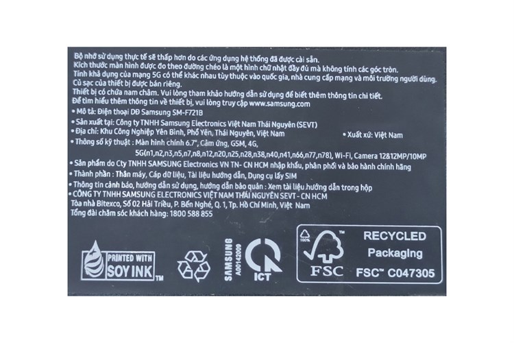 Điện thoại Samsung Galaxy Z Flip4 5G 256GB