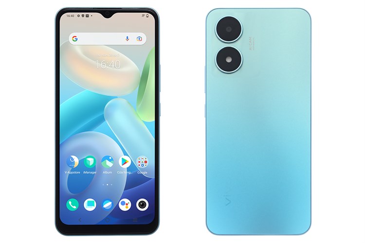 Điện thoại vivo Y02s 32GB Màu Xanh