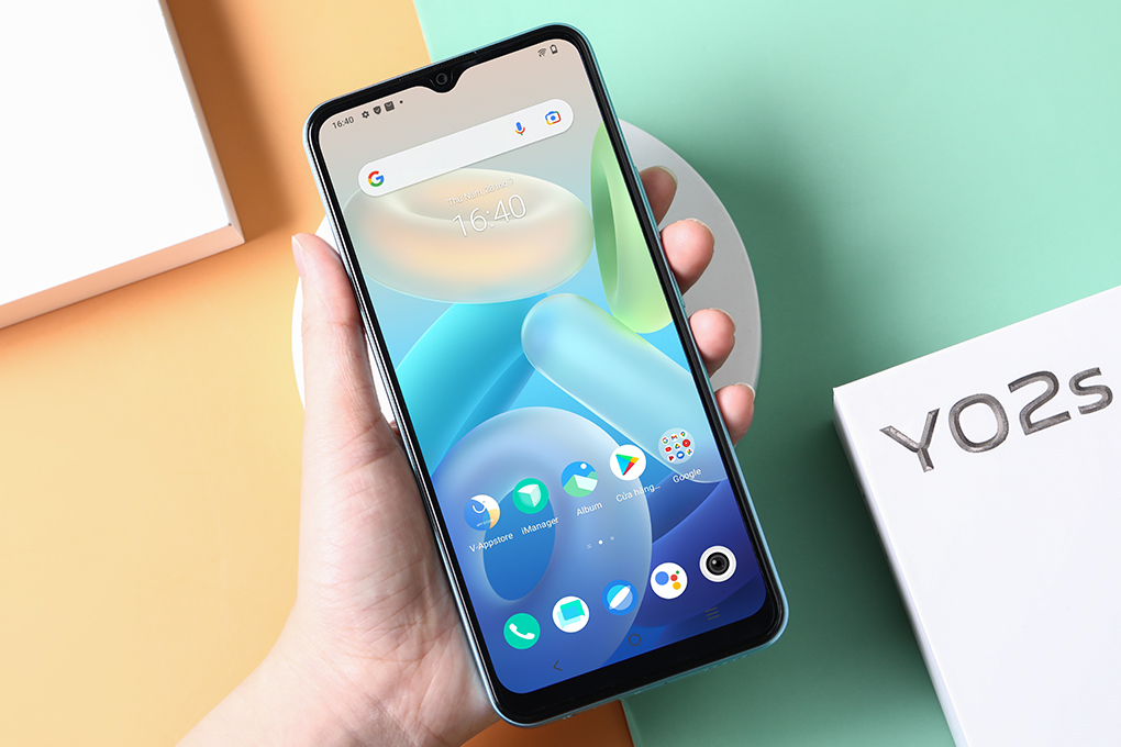 Điện thoại vivo Y02s 32GB Màu Xanh