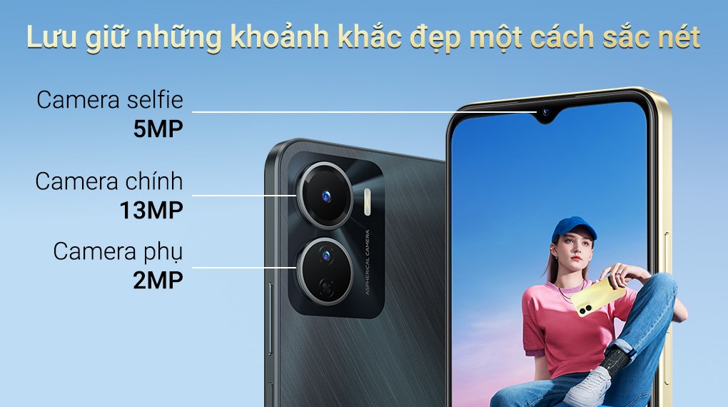 Điện thoại vivo Y16 128GB