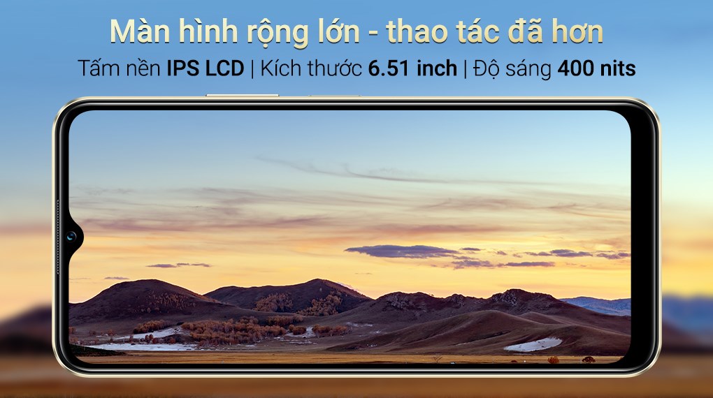 Vivo Y16 128GB - sản phẩm tiện ích, giá cả phải chăng. Piếc smartphone đáng tin cậy nhất là nơi thỏa mãn nhu cầu giải trí, chụp hình và làm việc của bạn. Sự kết hợp hoàn hảo giữa giá cả và hiệu năng.