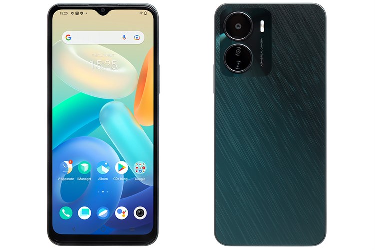 Điện thoại vivo Y16 128GB Màu Đen