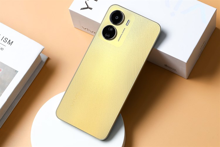 Điện thoại vivo Y16 128GB Màu Vàng