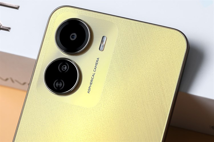 Điện thoại vivo Y16 128GB Màu Vàng