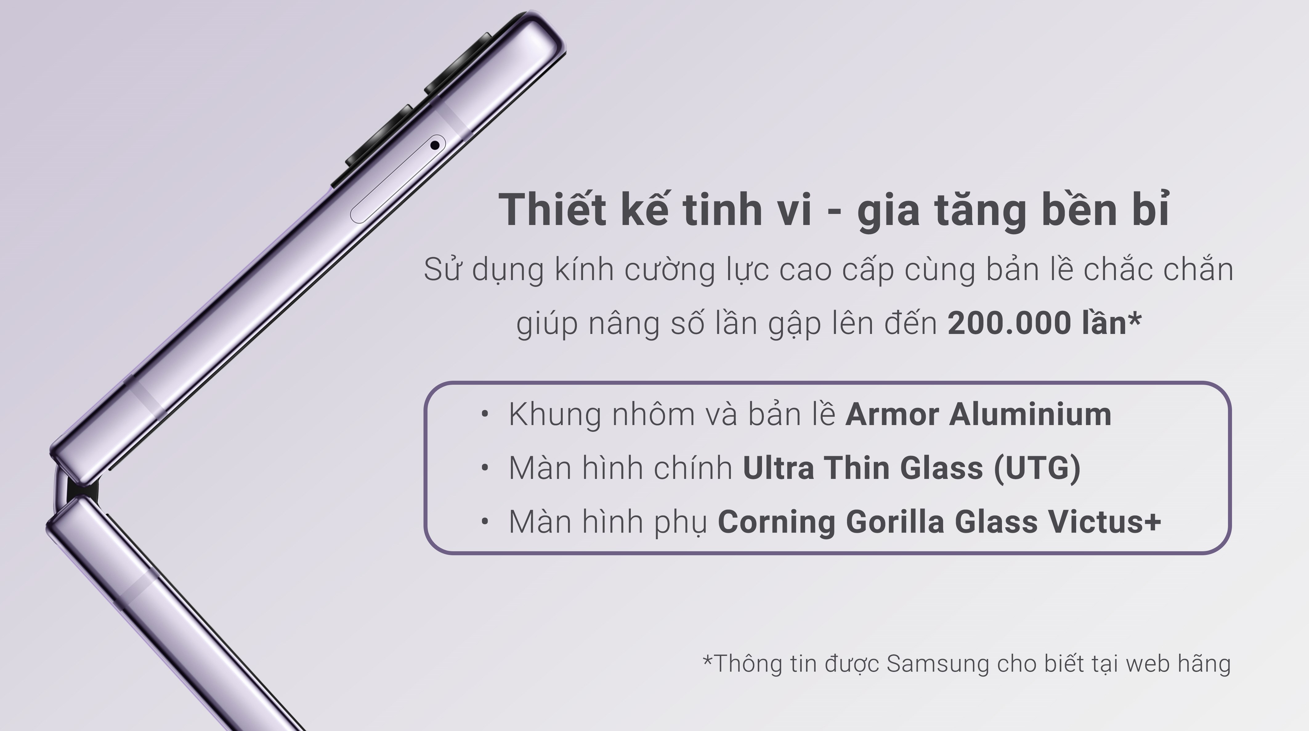Điện thoại Samsung Galaxy Z Flip4 5G 512GB