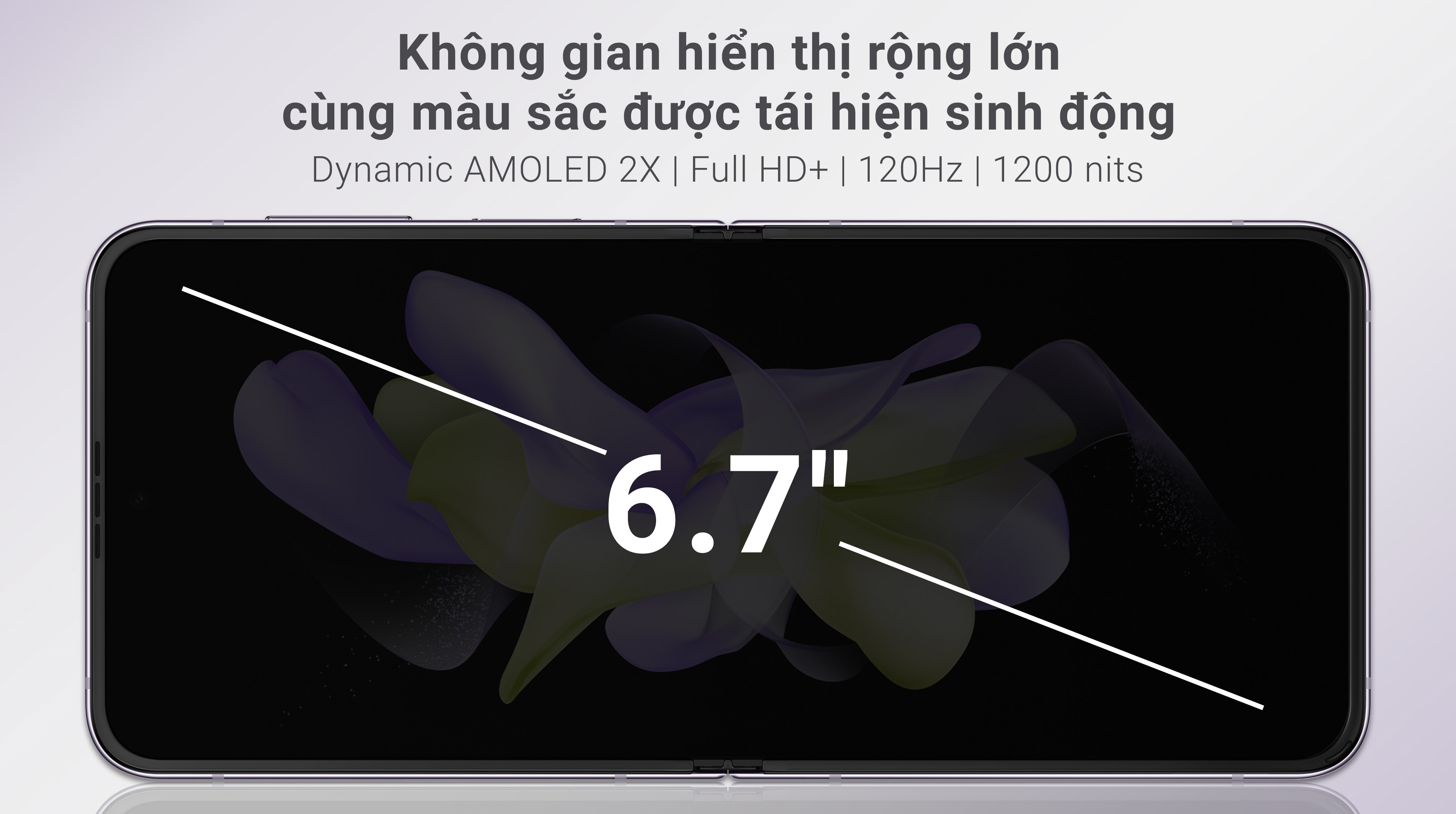 Điện thoại Samsung Galaxy Z Flip4 5G 512GB