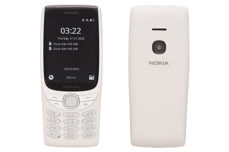 Điện thoại Nokia 8210 4G Màu Trắng