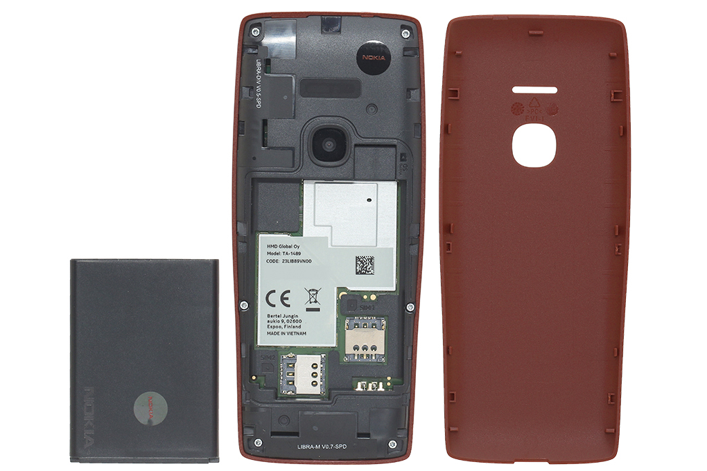 Điện thoại Nokia 8210 4G Màu Đỏ