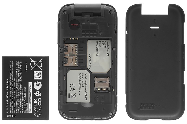 Điện thoại Nokia 2660 Flip Màu Đen