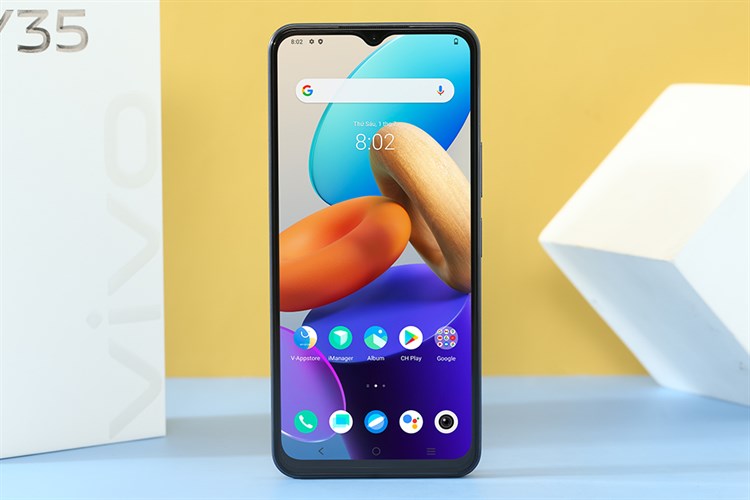 Điện thoại vivo Y35 Màu Đen