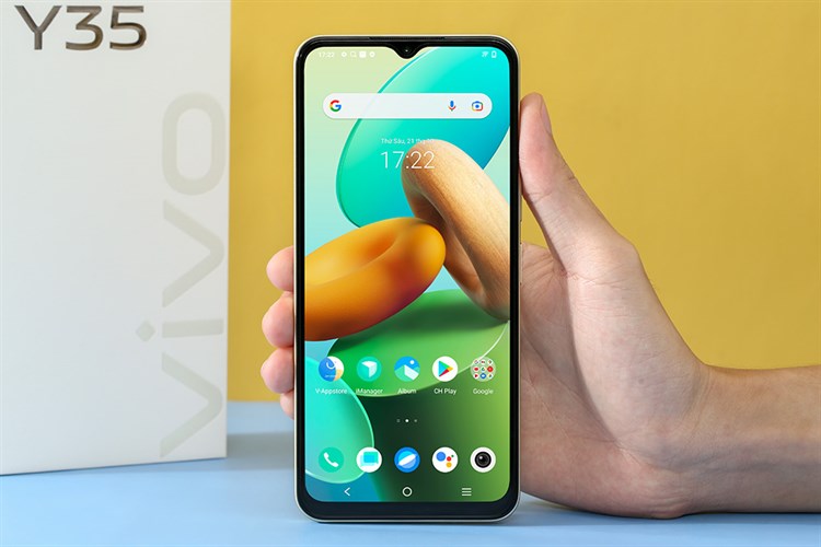 Điện thoại vivo Y35 Màu Vàng