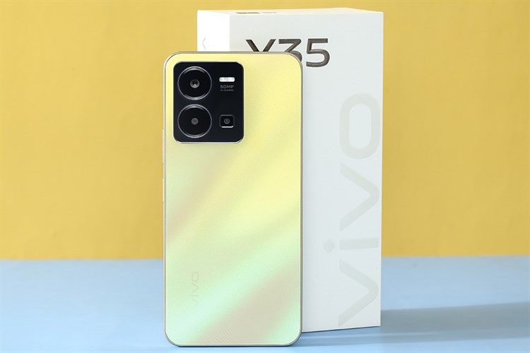 Điện thoại vivo Y35 Màu Vàng