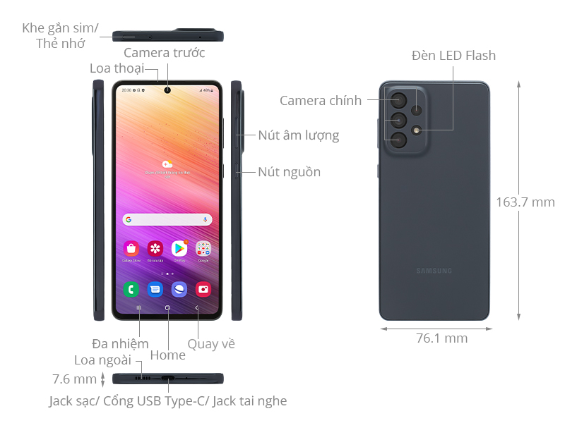 Samsung Galaxy A73 5G Awesome Edition