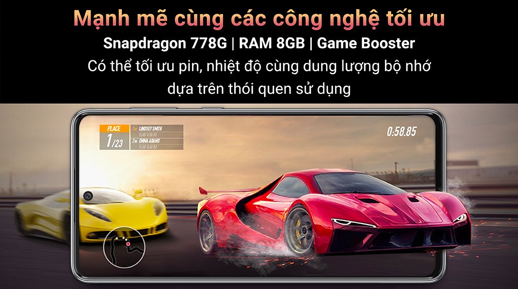 Điện thoại Samsung Galaxy A73 5G Awesome Edition