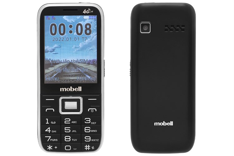 Điện thoại Mobell M539 Màu Đen