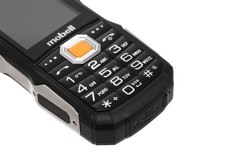 Điện thoại Mobell Rock 4 Màu Đen