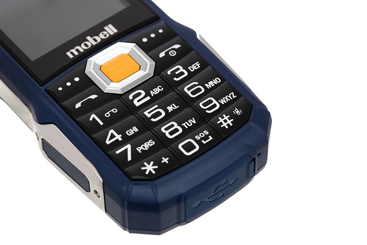 Điện thoại Mobell Rock 4 Màu Xanh Dương