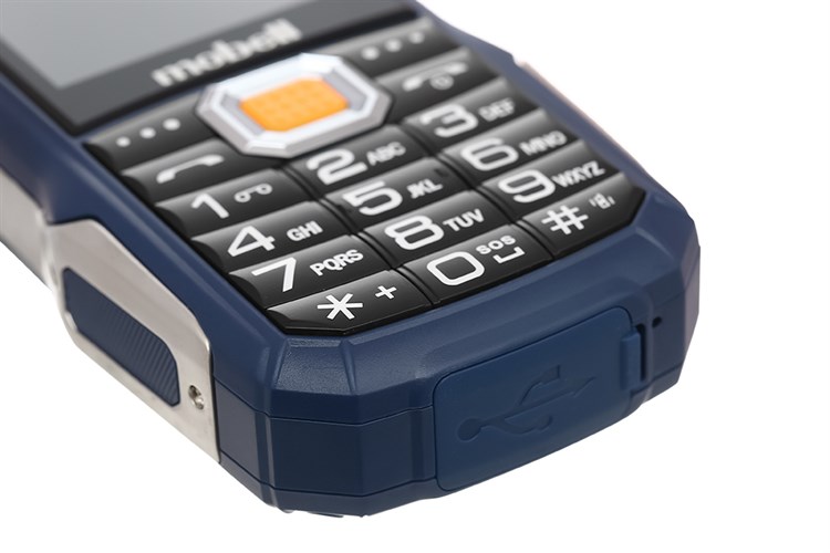 Điện thoại Mobell Rock 4 Màu Xanh Dương