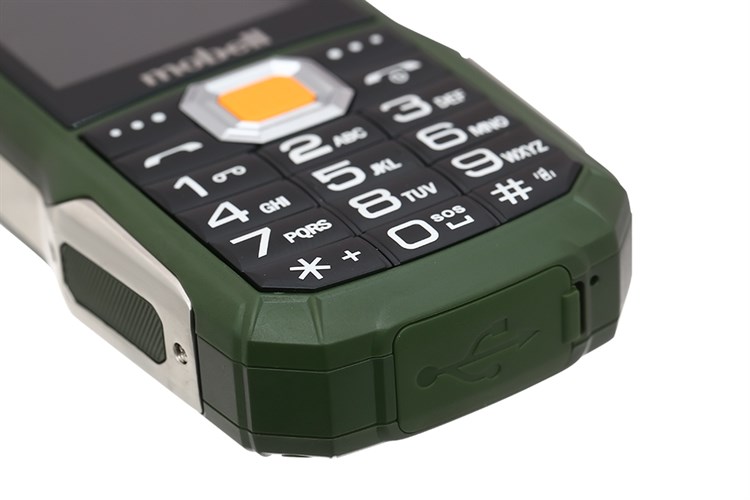 Điện thoại Mobell Rock 4 Màu Xanh lá