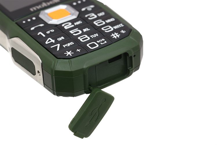 Điện thoại Mobell Rock 4 Màu Xanh lá