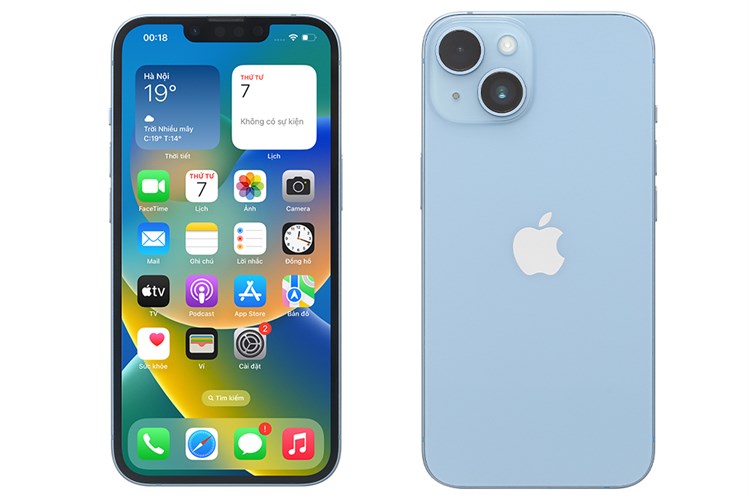 Điện thoại iPhone 14 256GB Màu Xanh Dương