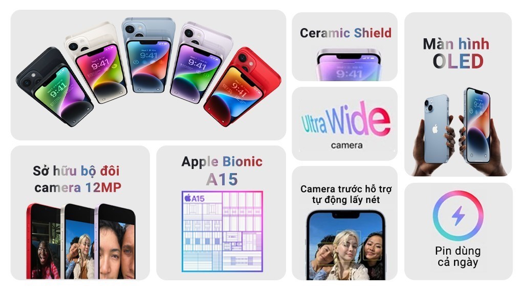 Điện thoại iPhone 14 512GB