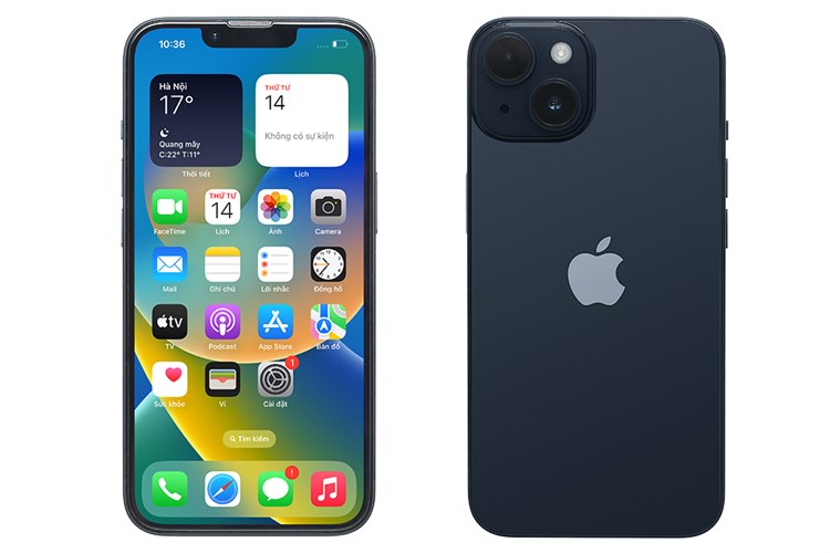 Điện thoại iPhone 14 512GB Màu Đen