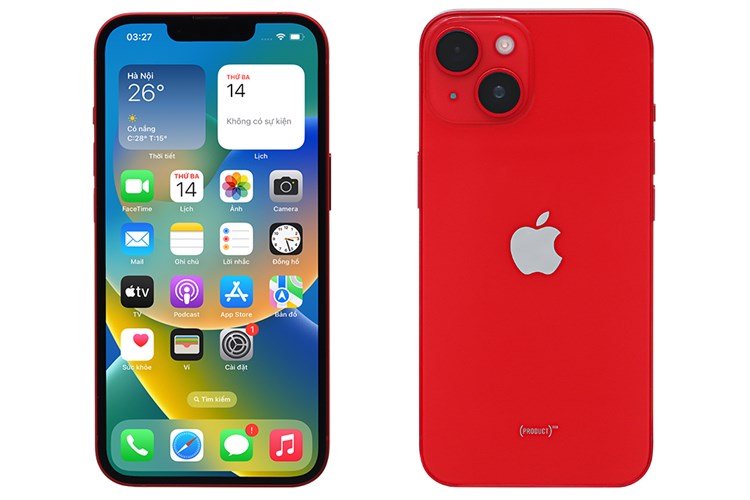 Điện thoại iPhone 14 512GB Màu Đỏ
