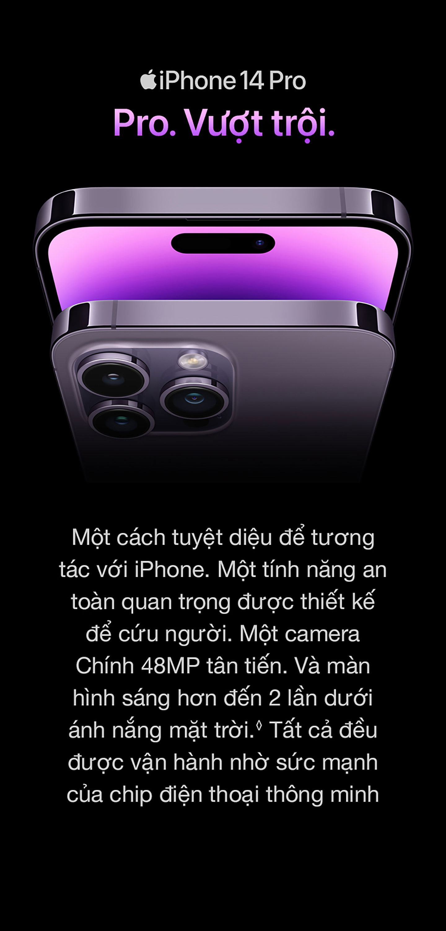 iPhone 14 Pro 256GB Giới thiệu