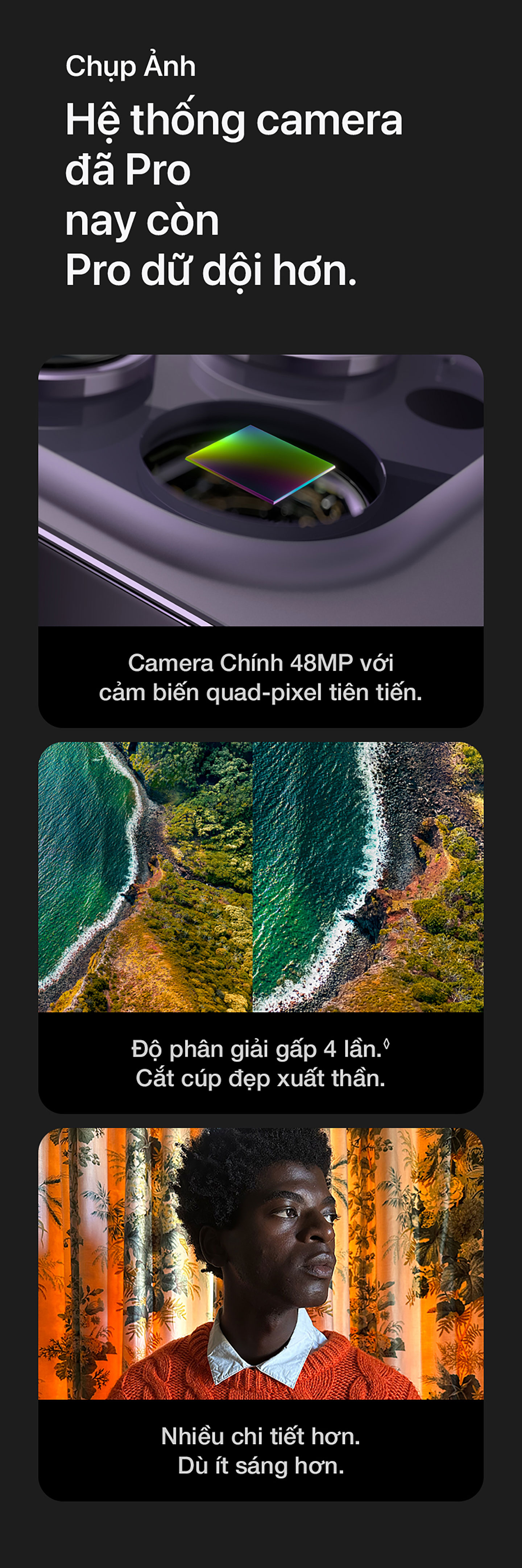 iPhone 14 Pro 256GB Chụp ảnh
