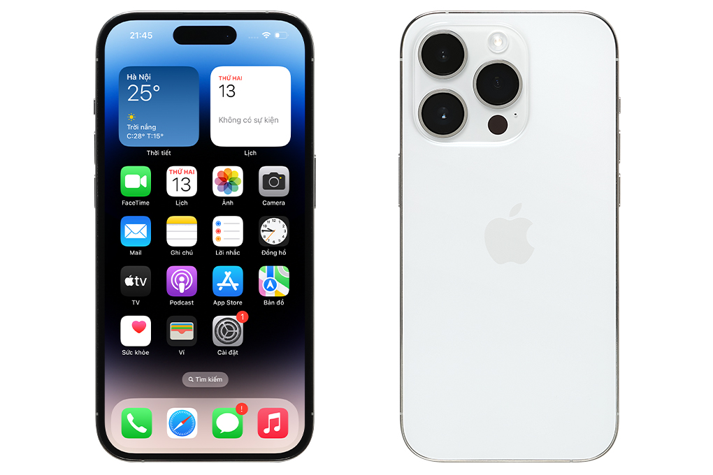 Điện thoại iPhone 14 Pro 512GB Màu Bạc
