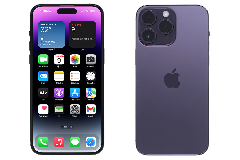 Điện thoại iPhone 14 Pro Max 256GB Màu Tím