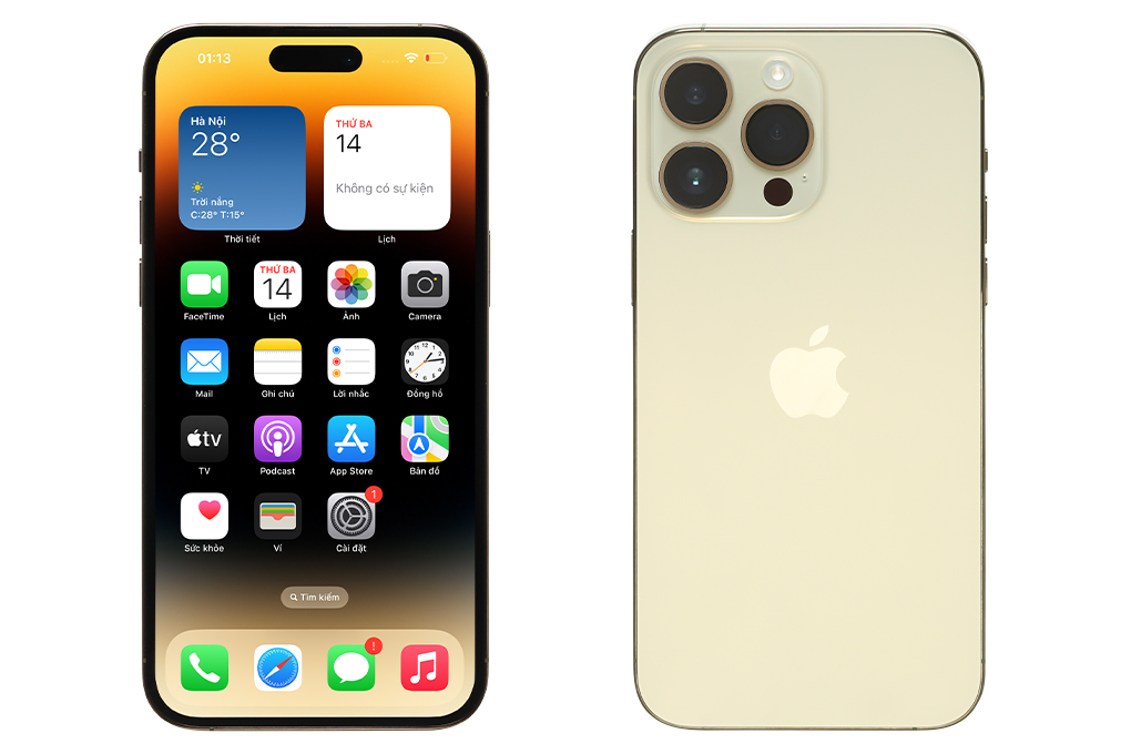 Điện thoại iPhone 14 Pro Max 256GB Màu Vàng