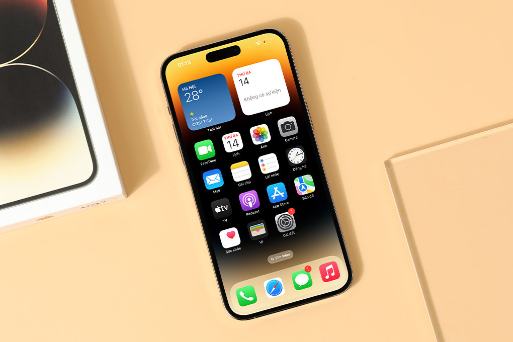 Điện thoại iPhone 14 Pro Max 256GB Màu Vàng