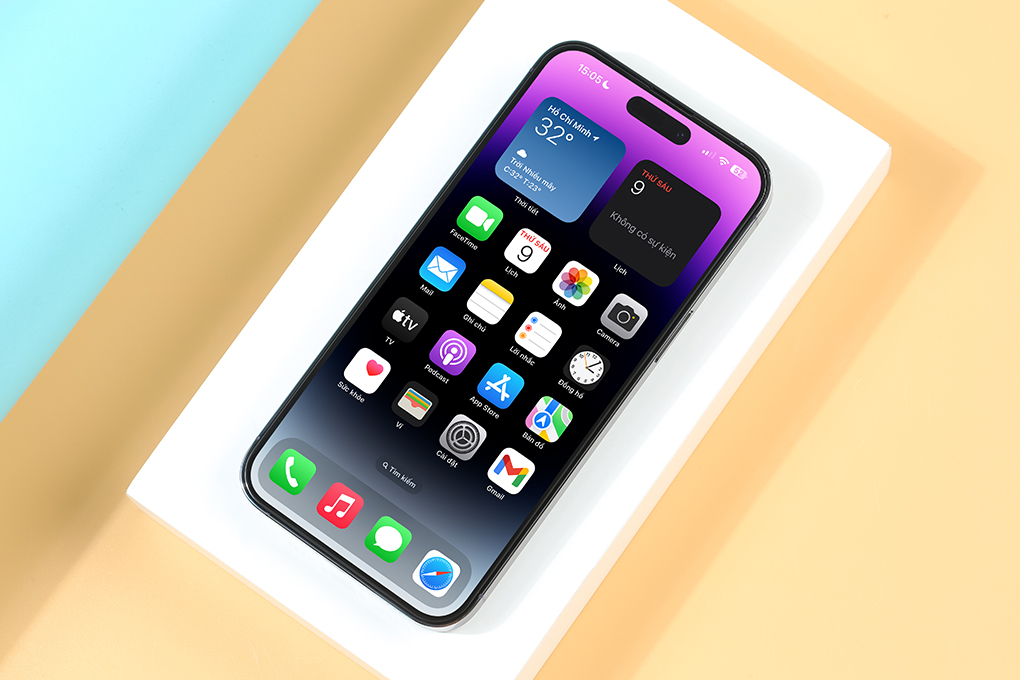 Điện thoại iPhone 14 Pro Max 512GB Màu Tím