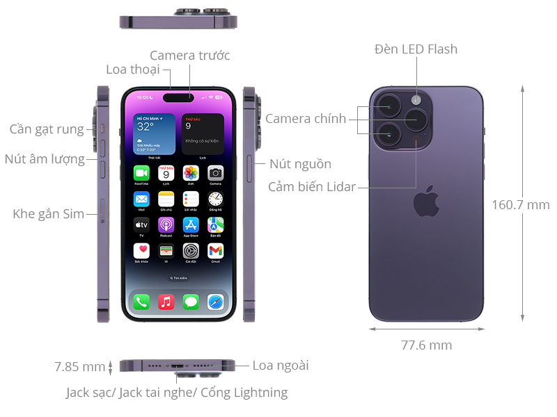 Kỷ lục mới] iPhone 14 Pro Max sạc bao lâu – Chỉ 32 phút là đầy!