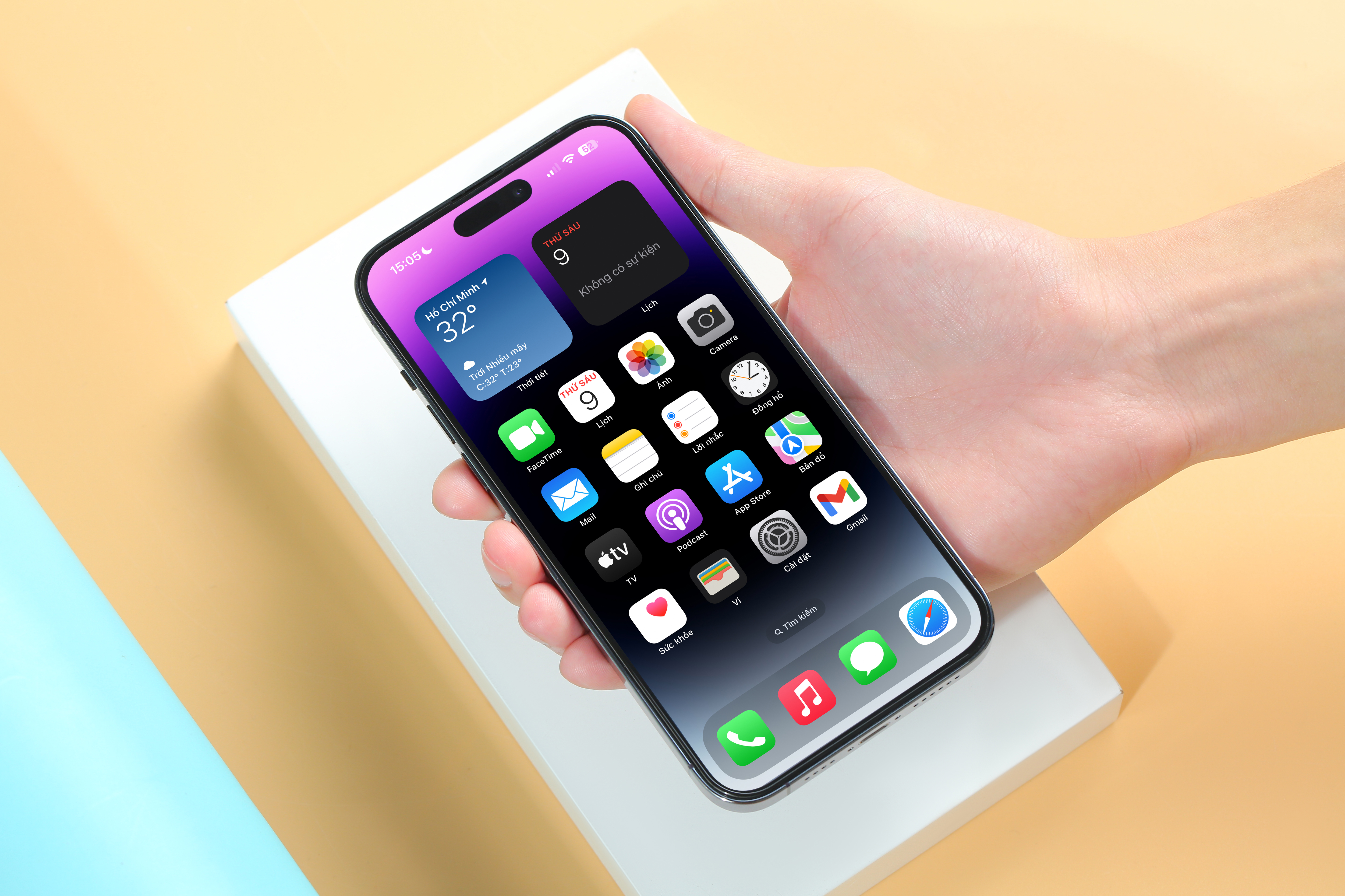 Điện thoại iPhone 14 Pro Max 1TB Màu Tím