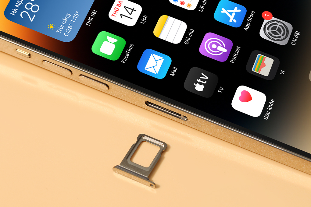 Điện thoại iPhone 14 Pro Max 1TB Màu Vàng