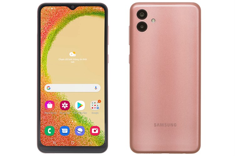 Điện thoại Samsung Galaxy A04 (4GB/64GB) Màu Nâu