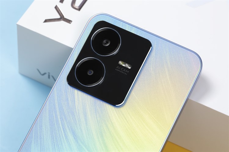 Điện thoại vivo Y22s 4GB Màu Vàng - Xanh dương